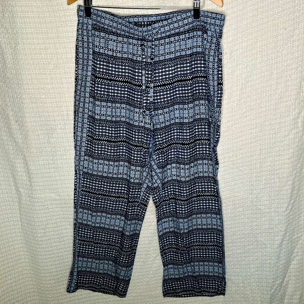 Large Tommy Bahama wide leg Palazzo pants!!